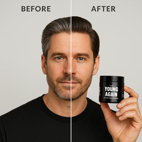 Young Again Instant Gray Coverage Pomade - 150 ml
