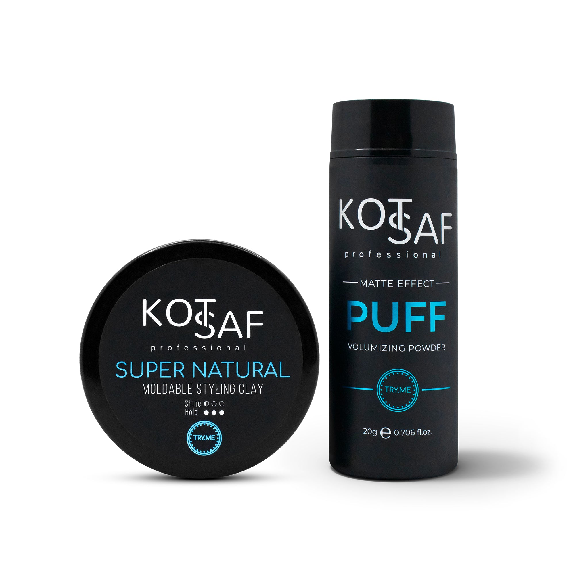 Kotsaf Hair Volume Set | Hair Puff Powder | Hair Wax Clay | kotsaf 